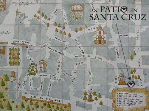 Un Patio en Santa Cruz, Seville