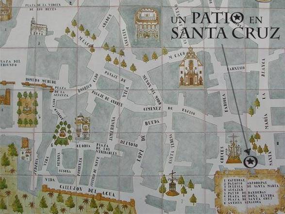 Un Patio en Santa Cruz, Seville